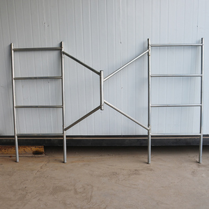 Sıcak satış hafif katlanabilir alüminyum iskele kulesi çerçeve Modern tasarım çelik konstrüksiyon iskele - Product Image 4