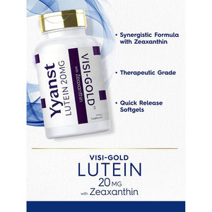 Capsules molles de lutéine et de zéaxanthine de haute qualité, marque privée, antioxydantes, anti-inflammatoires et protectrices de la vue - Product Image 3