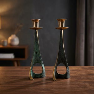 Candelabro Decorativo de Hierro Forjado a Mano de Primera Calidad para Mesa de Comedor, Sala de Estar, Mesa de Café, Decoración de Cumpleaños, Pascua y Navidad - Product Image 4