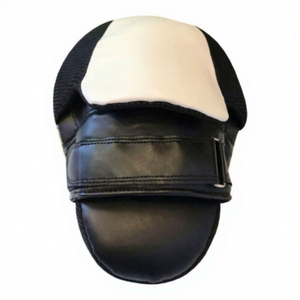 Conjuntos de boxeo de cuero genuino de alto rendimiento almohadillas de enfoque curvo guantes de perforación para gimnasio MMA Muay Thai entrenamiento logotipo personalizado al por mayor - Product Image 3