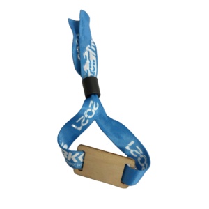 Pulsera de Madera RFID con Chip NFC de Forma Especial, Personalizada, Directo de Fábrica, Frecuencia 13.56MHz, para Hoteles - Product Image 3