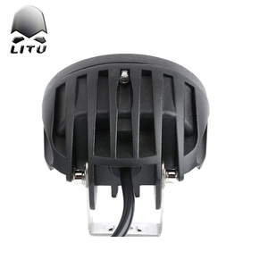 Haz de punto <span class=keywords><strong>blanco</strong></span>, Faro de camión de 4 pulgadas, 20W, luz de conducción antiniebla Led de alto brillo para coche, Tractor todoterreno, remolque, Lámpara de trabajo de parachoques - Product Image 6