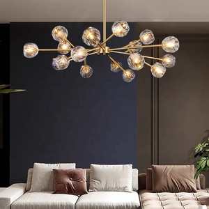 Lampadari Decorativi di Lusso, Illuminazione per Interni, Lampada a Sospensione in Cristallo per Casa e Hotel - Product Image 3