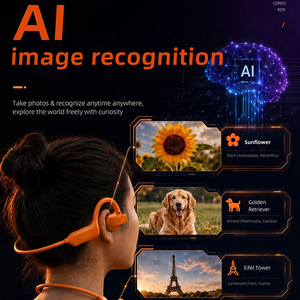 หูฟังอัจฉริยะ AI สำหรับการประชุมทางวิดีโอพร้อมระบบแปลภาษาด้วย AI ความละเอียด 8 ล้านพิกเซล พร้อมระบบกันสั่น และหูฟังสำหรับเล่นกีฬาจาก OPEN AI - Product Image 5