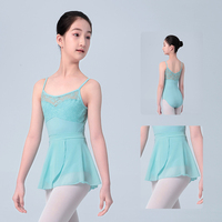 123241112 Baiwu filles dentelle Ballet justaucorps gymnastique Performance Ballet danse scène et vêtements de danse pour enfants