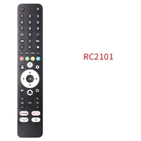 Télécommande vocale de remplacement RC2101 pour téléviseurs Sharp 2T-C32EG2X 2T-C42EG2X 4T-C55EK2X