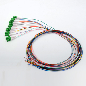 Paquete de 12 Cables de Fibra Óptica LC/UPC APC de 0.9mm, 1m <span class=keywords><strong>SM</strong></span>, 1m SC APC, Pigtails Ópticos de Colores, Equipo de Fibra Óptica - Product Image 6