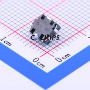 SKSUAAE010 Tactile Switch SMD,5.3x5.4mm Switch Single Pole Single Throw Round Button Vertical Mount 5.4mm - Product Image 2