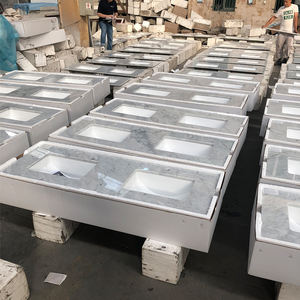 Dalles de marbre blanc de Carrare modernes en gros pour villas, halls d'hôtels, salles de bain, comptoirs de cuisine et plus encore - Product Image 2