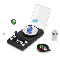 High Quality 0.001g High Accuracy Weight Measuring Electronic Digital Portable Jewelry Scale Measuring Range Customizable