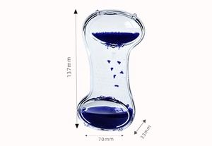 Nouvelles sensations sensorielles : Jouets sensoriels anti-stress en forme d'arachide avec minuteur liquide - Product Image 4