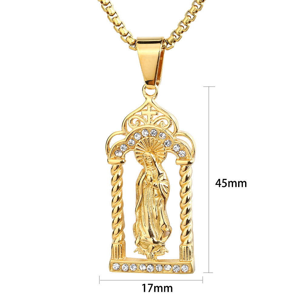 จี้เดี่ยวสีทองไม่มีโซ่