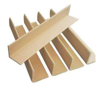 Protections d'angle en carton recyclable écologique de 1000 mm de long, profil en L de 5 mm, anti-collision, résistantes à la pression, brun naturel