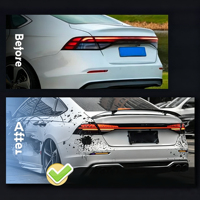 Feu arrière LED traversant pour Honda Accord 11e génération 2023-2026 avec clignotant séquentiel et feu stop intégré