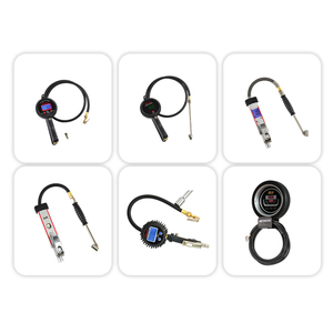 Manómetro de Presión de Neumáticos Tipo Regla de Alta Precisión U-NAI UN-9607-160DL 0-160PSI, Diseño a Prueba de Golpes, Aleación de Aluminio, Doble Conector - Product Image 5