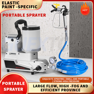 Machine de pulvérisation sans air haute pression pour peinture au latex, machine de pulvérisation multifonctionnelle pour revêtements, Exuan H650 1600W - Product Image 5