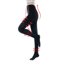 Collants de compression pour femmes, tricotés serrés, à bout fermé, 20-30 mmHg, de qualité médicale, pour varices et œdèmes, usage quotidien