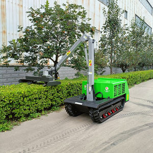 Cortasetos Eléctrico JINKE con Control Remoto, Chasis de Orugas de Goma, Brazo Plegable, Motor con Certificación CE, Batería de Litio-Iron de 1 Año, Hecho en China - Product Image 3