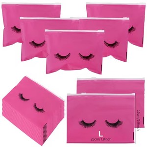 Waterproof Zipper Eyelash Storage Bag Eco Friendly Makeup Tool Bag for Lash Care Essentials - Product Image 6