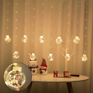 Guirlandes lumineuses LED pour les fêtes de Noël avec charge USB et télécommande, blanc chaud, 10 pièces, décoration de fenêtre, idée <span class=keywords><strong>cadeau</strong></span> idéale - Product Image 5