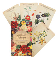 Cartes d'affirmation d'anges personnalisées en gros pour femmes, jeu de tarot positif pas cher, cartes Oracle, guide, papier imperméable fait main
