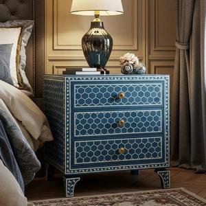 Best Quality Handcrafted Bone Inlay <b>Storage</b> <b>Drawer</b> Cabinet Artistic Furniture <b>for</b> Home and Hotel Interiors At Wholesale Price - Product Image 2