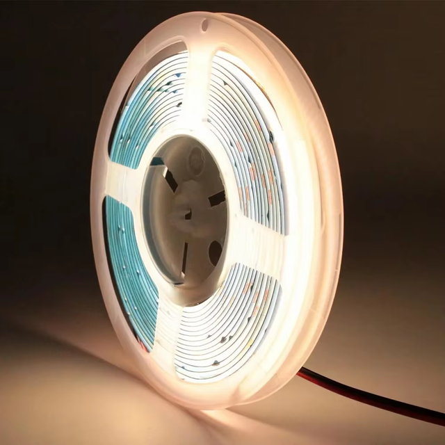 High Density Easy Install Waterproof Flexible Cuttable 24V CRI90 Waterproof Flexible Dimmable COB Smart LED Strip Light