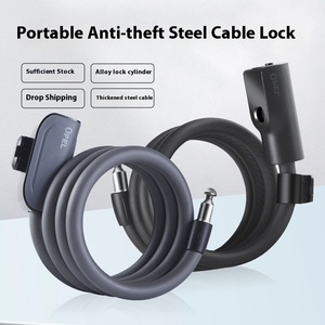 Candado Plegable para Bicicleta OPEL JTS-K, Cable de Acero, Antirrobo, con Llave, para Bicicleta de Montaña, 60x50x20cm - Product Image 2