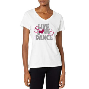 लाइव लव डांस राइनस्टान हीट ट्रांसफर डिजाइन टी-शर्ट के लिए हॉटफिक्स - Product Image 3