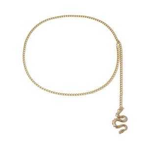 Chaîne de corps Dragon en alliage de zinc, or et argent, unisexe, bijoux de mode décontractés Y1389 - Product Image 5