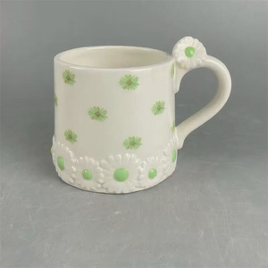 <strong>Easter</strong> Ceramic Tea <strong>Cup</strong> <strong>Easter</strong> <strong>Cup</strong> for Celebration <strong>Easter</strong> Joy Coffee Mug with Floral Decoration - Product Image 2