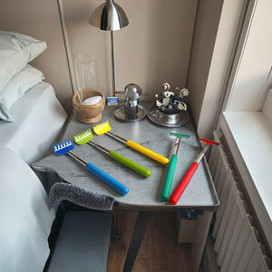 2024 Ultra Large Edelstahl Teleskop-Rückensc haber Erweiterbares und ausziehbares Body <span class=keywords><strong>Scratcher</strong></span> Massage produkt - Product Image 6