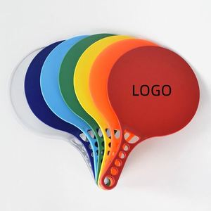 High Quality Summer Promotional Kids <b>Plastic</b> Beach Racket Paddle Ball Game Set - Product Image 1