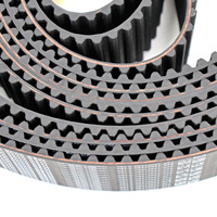 Courroie de distribution Continental Contitech STD S8M STD1256-S8M 1272-S8M 1280-S8M 1304-S8M Courroie de transmission synchrone longue et robuste