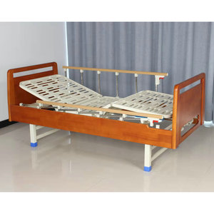 Lit médicalisé Help Health 2000*900 à double manivelle manuelle réglable pour maisons de retraite - Product Image 3