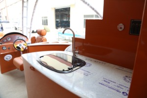 Ecocampor-<span class=keywords><strong>barco</strong></span> pontón de suelo doble con tobogán, lavabo y columpio para <span class=keywords><strong>fiesta</strong></span>, 30 pies - Product Image 5