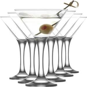 <span class=keywords><strong>Verre</strong></span> à cocktail Martini 6 Oz Verres cosmopolites pour cocktails élégants <span class=keywords><strong>Verre</strong></span> à cocktail classique au design chic pour les fêtes à la maison - Product Image 1