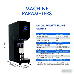 เครื่องปิดฝาขวด PET กึ่งอัตโนมัติ ราคาประหยัด แบบยกด้วยมือ สำหรับแก้วชาไข่มุกและน้ำผลไม้ - Product Image 6