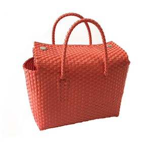 Bolso de mano hecho a mano, hecho a mano, de paja de plástico, fabricación China - Product Image 5