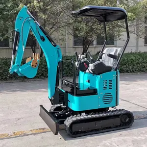 Mini Small Digger Ce Epa Euro 5 China Wholesale Compact 0.8 Ton 1 Ton Mini Excavators Prices With Bucket For Sale