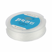 Hochwertige Transparente Koreanische PU-Perlenschnüre, Starke Dehnbare Kordel für Armband-Schmuckherstellung, 0,5mm 0,6mm 0,8mm 1,0mm