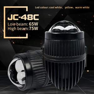 ไฟตัดหมอก JC-48C <span class=keywords><strong>ราคา</strong></span>ถูกที่สุด 180 วัน ไฟตัดหมอกขนาด 2 นิ้ว 150W โปรเจคเตอร์เลนส์ Bi LED แสงเลเซอร์คู่ ไฟตัดหมอกคู่ - Product Image 2