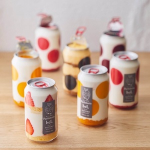 Nicro Wholesale Price Custom Logo Clear PET Cans with Lids for Juice Drink Beverage Cake <strong>Jar</strong> Bottle Can Packaging <strong>Plastic</strong> <strong>Jars</strong> - Product Image 2