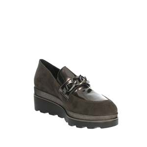 Mocassino da Donna Flexistep MM854825, Scarpa Casual con Zeppa Color Tortora - Product Image 5