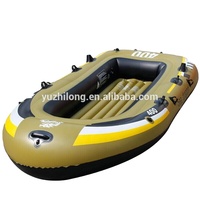 Bateau de pêche gonflable en PVC épais, pour 4 personnes, prix d'usine,