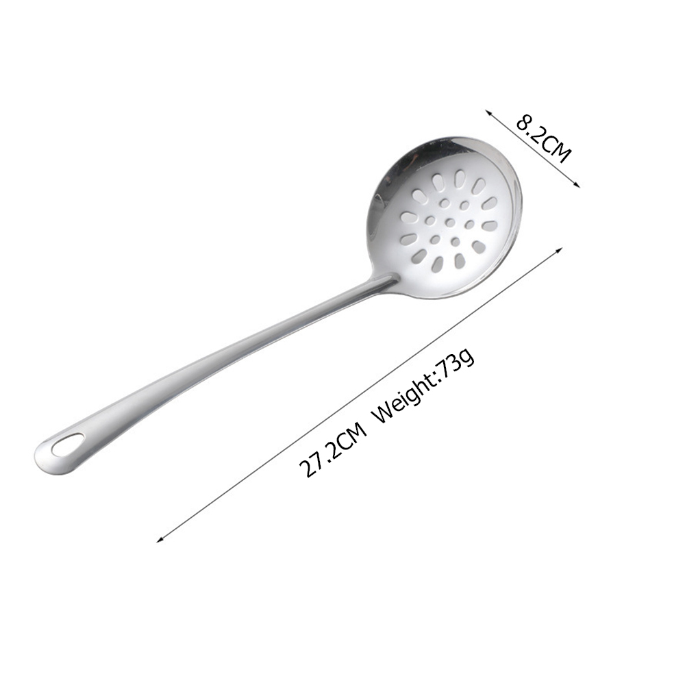 Cuillère à écumoire-L (argent)
