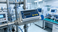 Débitmètre d'oxygène à affichage détachable 0-300SLPM Débitmètres de gaz/air Précision de 2% RS485 Modbus