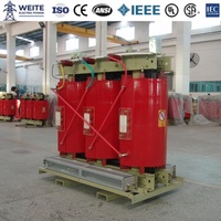 Transformador de Tipo Seco de 10kV 220v, Trifásico, Bobinado de Cobre, 30kVA, 50Hz, Aislamiento Elevador, Resina Fundida, Alta Calidad