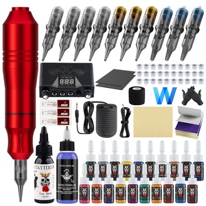 <span class=keywords><strong>Kit</strong></span> <span class=keywords><strong>de</strong></span> <span class=keywords><strong>Tatuaje</strong></span> Más Vendido, Pluma <span class=keywords><strong>de</strong></span> <span class=keywords><strong>Tatuaje</strong></span> Motorizada, Fuente <span class=keywords><strong>de</strong></span> Alimentación y Pedal, Juego Completo con 20 Juegos <span class=keywords><strong>de</strong></span> Tintas <span class=keywords><strong>de</strong></span> Colores - Product Image 2