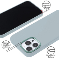 Coques de téléphone portable en silicone liquide de luxe KINGSOUL avec anneau magnétique, antichoc, multicolores, certifiées CE, style Ins, vente en gros